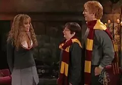 Lindsay lohan ca Sexy Hermione din harry potter pornocufemeimature