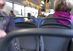 Spermawalk în autobuz, futai paros