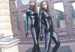 Două Cauciuc-Cristal, femei futute animale
